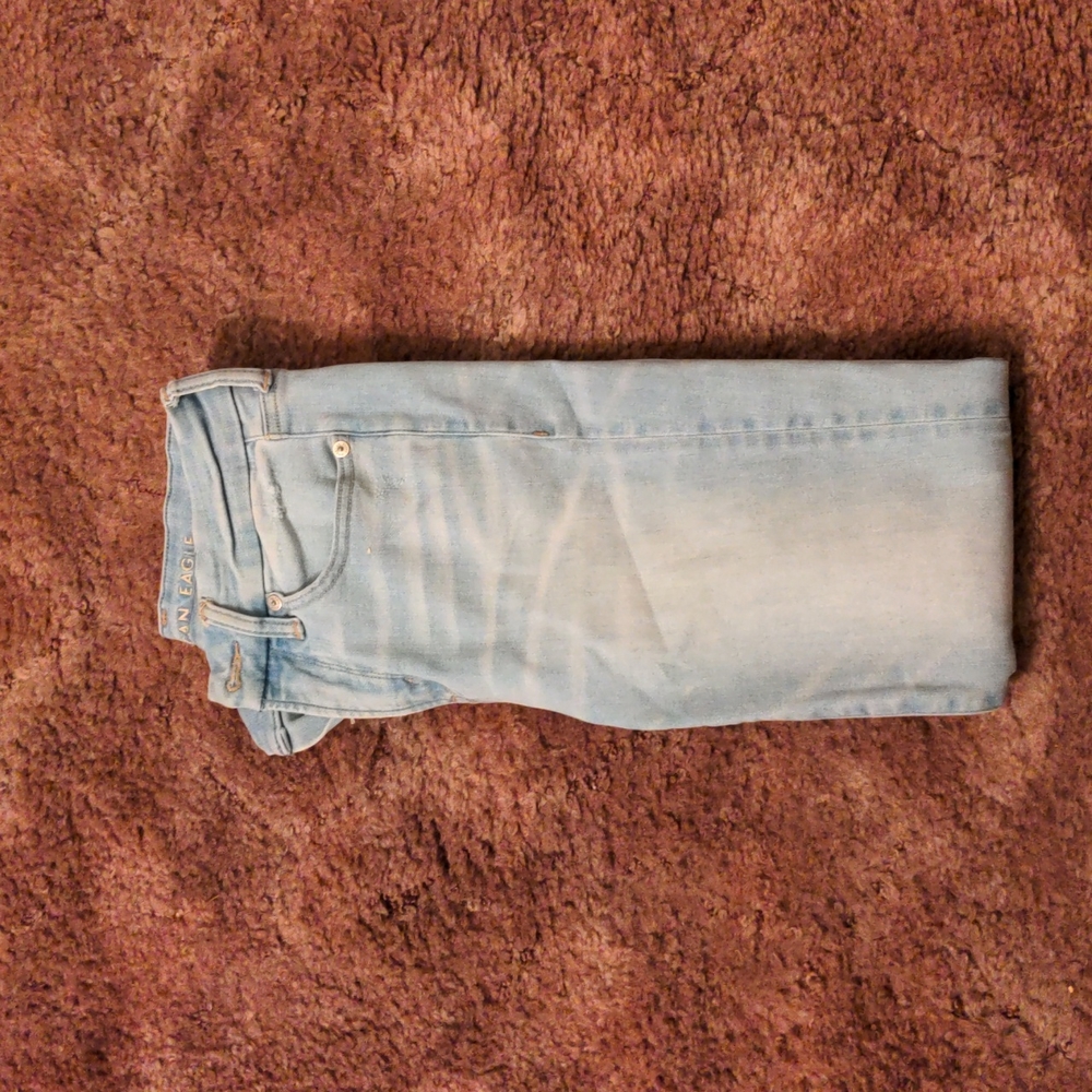 American Eagle jeans, size 4, light blue